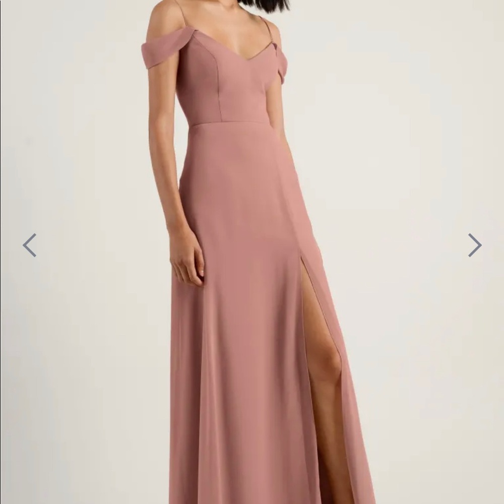 Jenny Yoo Priya Dress - Size 0, Clay